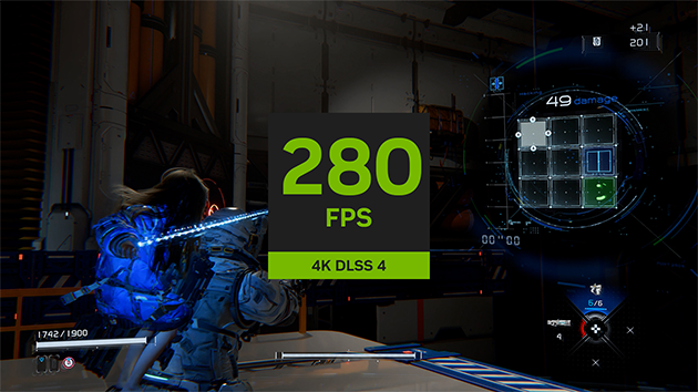 PRAGMATA 280 FPS com DLSS 4 a 4K