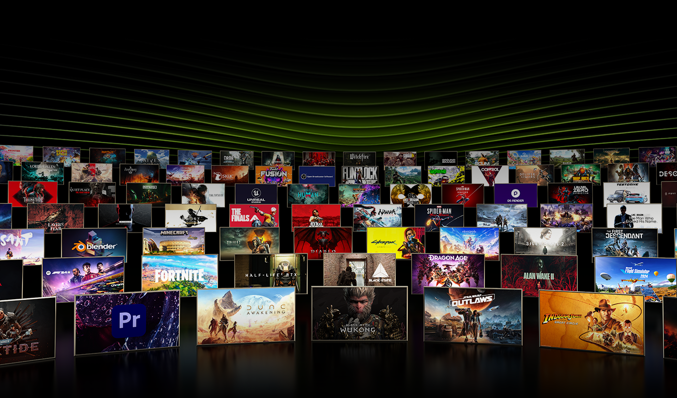 Mais de 600 jogos com tecnologia NVIDIA RTX