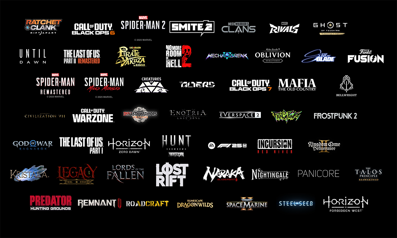 Imagem com logos de algumas das marcas que usam a tecnologia