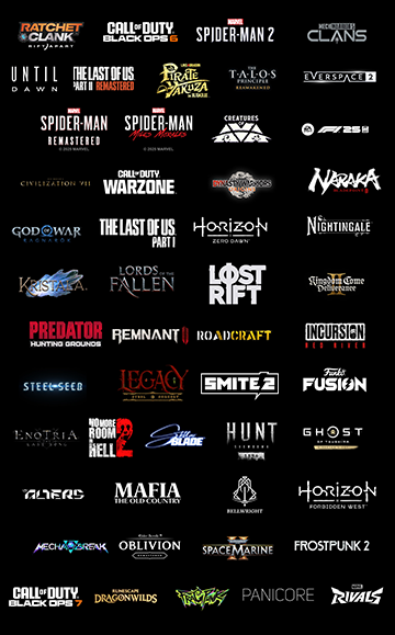 Imagem com logos de algumas das marcas que usam a tecnologia