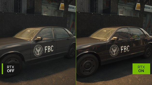 CONTROL Resonant — comparação RTX OFF vs RTX ON
